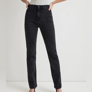 Madewell Black Flare & Wide Leg Jeans